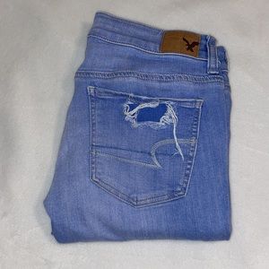 Super Low Ride Distressed AE Jegging